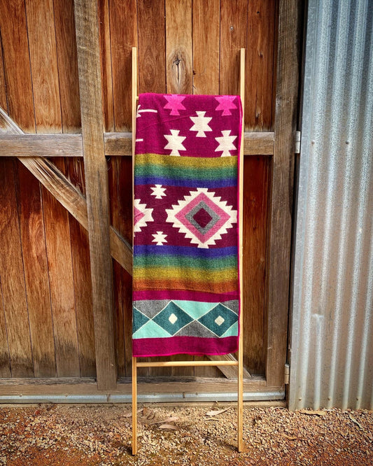 Otavalo Blanket Pink/ Multi